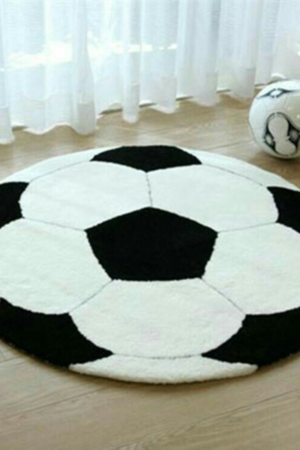 Football Theme Handmade Tufting Rug