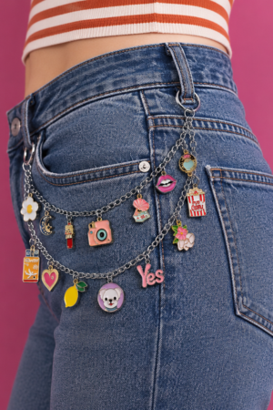 Colorful Charm Chain for Jeans & Bags